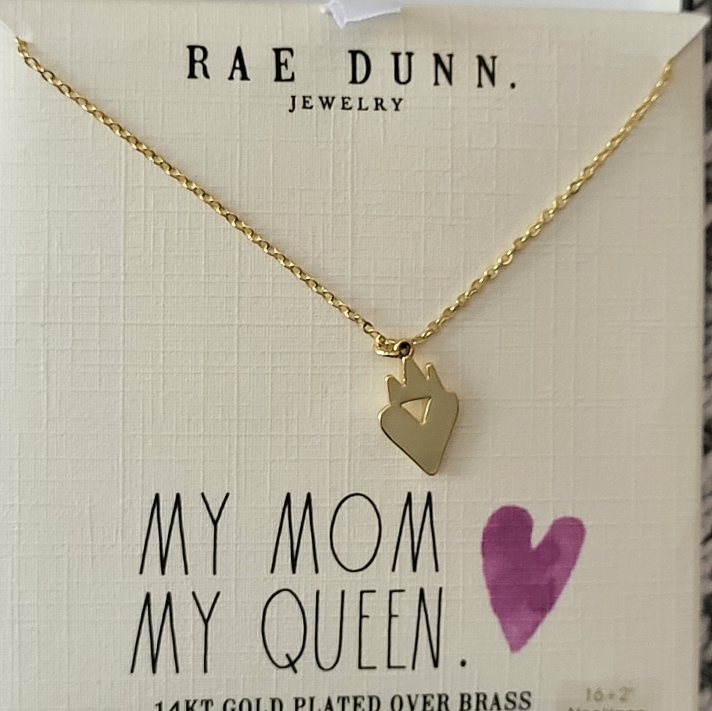 Rae Dunn My Mom My Queen Necklace - Picture 6 of 12